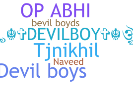 उपनाम - Devilboys