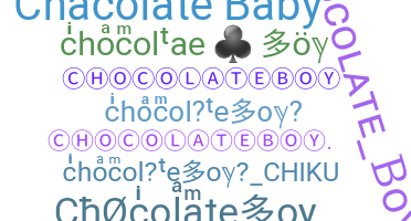 उपनाम - chocolateboy