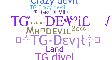 उपनाम - TGDevil