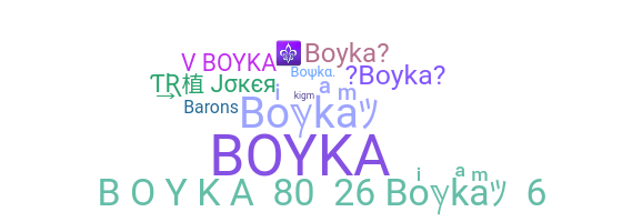 उपनाम - boyka