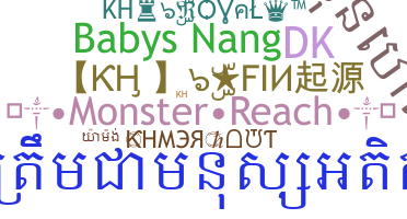 उपनाम - Khmer