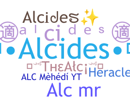 उपनाम - Alcides