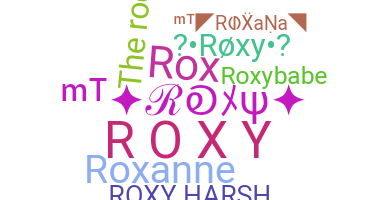 उपनाम - roxy