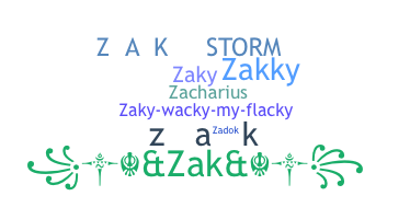उपनाम - ZAK
