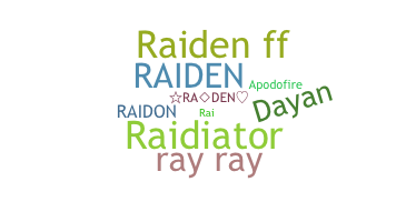 उपनाम - Raiden