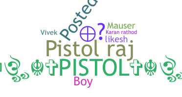 उपनाम - Pistol