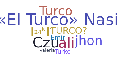 उपनाम - Turco