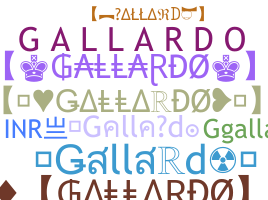उपनाम - Gallardo