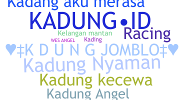 उपनाम - Kadung