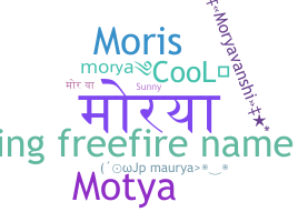 उपनाम - Morya