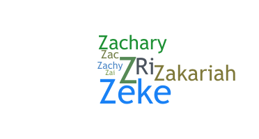 उपनाम - Zachariah
