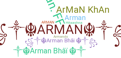 उपनाम - Arman3d