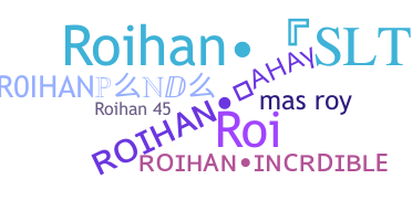 उपनाम - Roihan