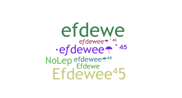 उपनाम - efdewee45