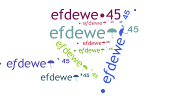 उपनाम - efdewe45