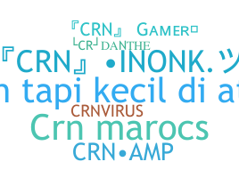 उपनाम - CRN