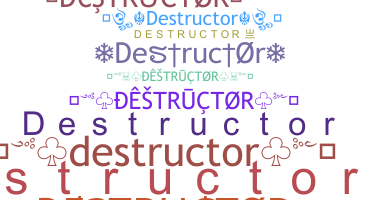 उपनाम - destructor
