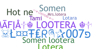 उपनाम - lotera