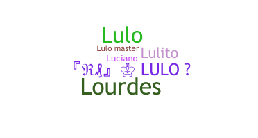 उपनाम - lulo