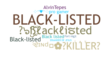 उपनाम - Blacklisted