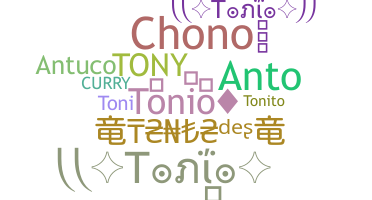 उपनाम - Tonio