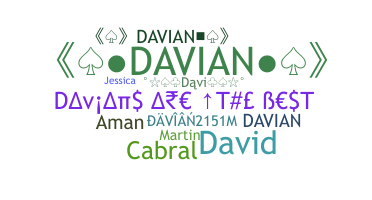 उपनाम - Davian