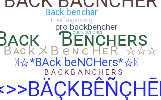 उपनाम - Backbenchers