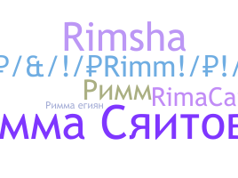उपनाम - Rimma