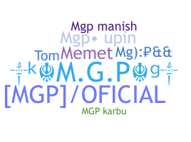 उपनाम - MGP