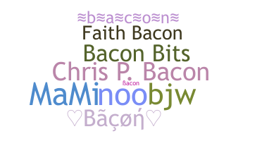 उपनाम - Bacon