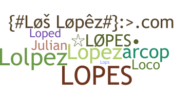 उपनाम - Lopes