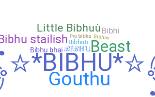 उपनाम - Bibhu