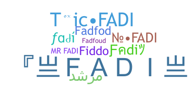 उपनाम - Fadi