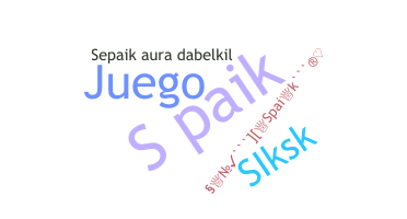 उपनाम - Spaik