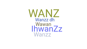 उपनाम - wanzz