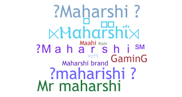 उपनाम - Maharshi