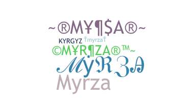 उपनाम - myrza