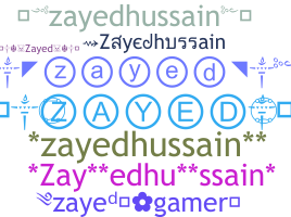 उपनाम - Zayedhussain