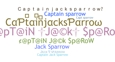 उपनाम - Captainjacksparrow