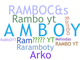 उपनाम - RamboYT