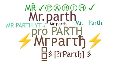उपनाम - MrParth