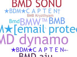 उपनाम - BMD