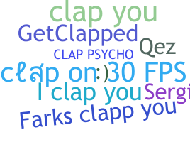 उपनाम - clap
