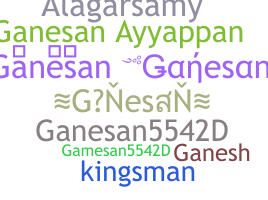 उपनाम - Ganesan