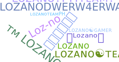 उपनाम - Lozano