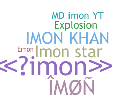 उपनाम - Imon