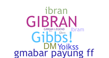 उपनाम - Gibran