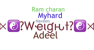 उपनाम - Weight