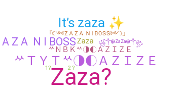 उपनाम - zaza