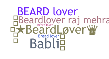 उपनाम - BeardLover
